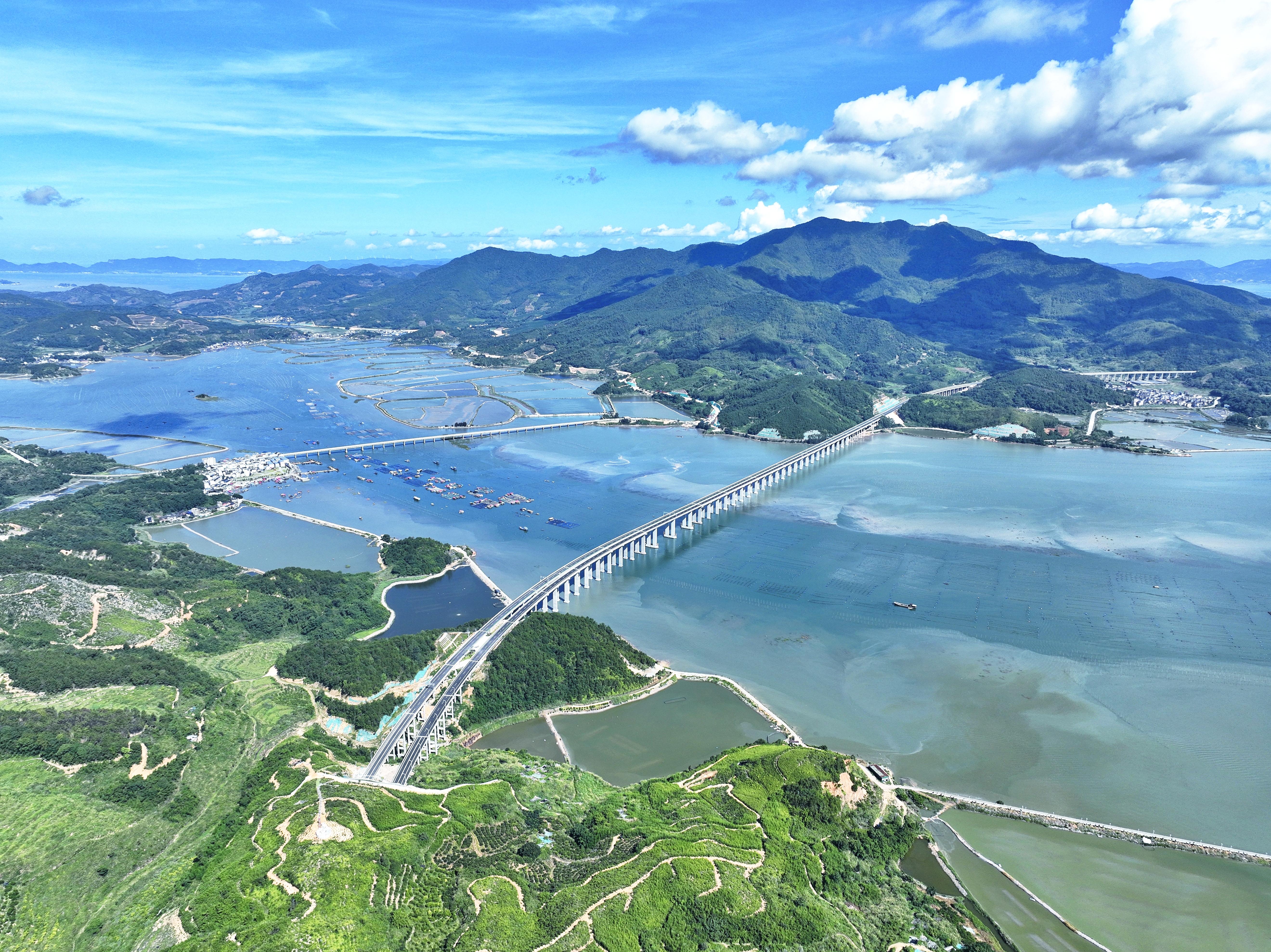 宁上高速霞浦溪南至福安下邳段通车